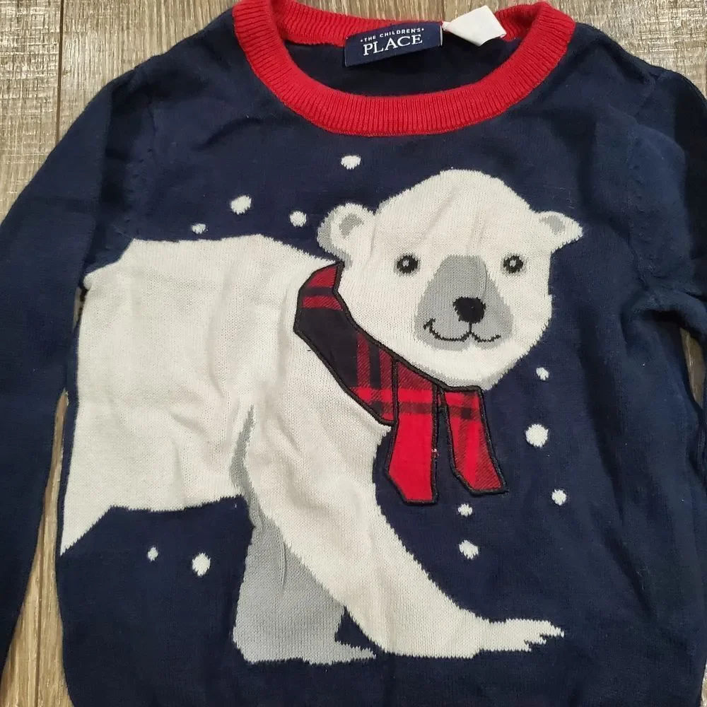 Boys Sweaters Size 2-4T Kids Trio Sweater Sets
